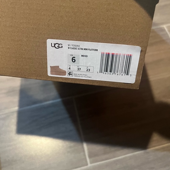 UGG Women's Classic Ultra Mini Platform in Mustard Seed - Picture 11 of 16